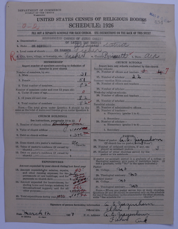 Scan of Reorganized Church of Jesus Christ of Latter Day Saints: 454