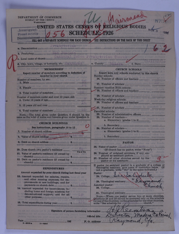 Scan of Presbyterian Church in the United States of America: 8731