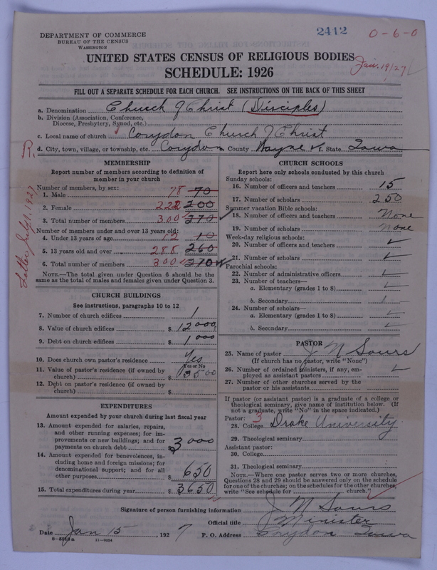 Scan of Disciples of Christ: 2412