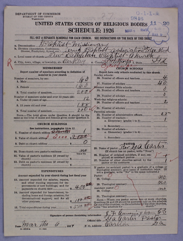 Scan of Negro Baptists: 9846