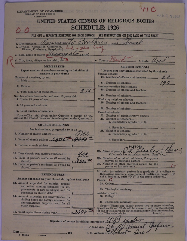 Scan of Mennonite Brethren in Christ: 41C