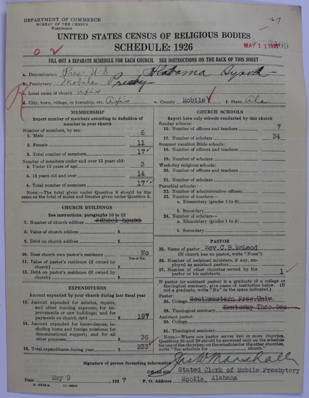 Scan of Presbyterian Church in the United States: 2469