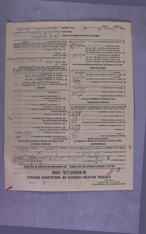 Scan of Synod of the Reformed Presbyterian Church of North America: 181