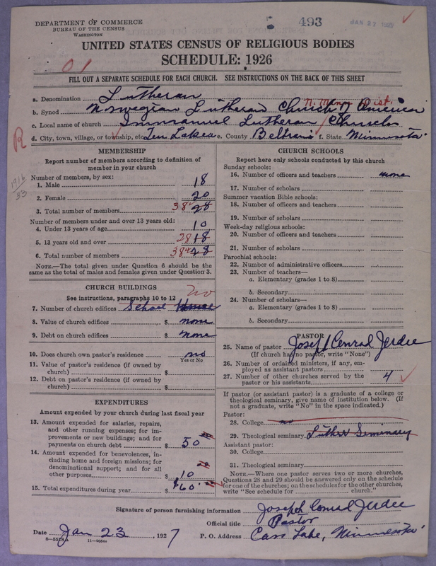 Scan of Norwegian Lutheran Church of America: 493