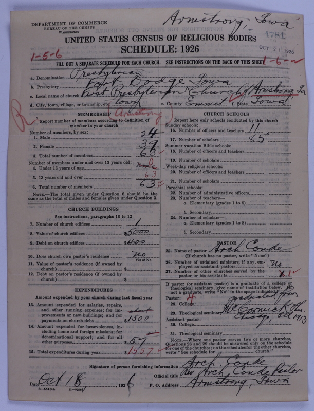 Scan of Presbyterian Church in the United States of America: 4781