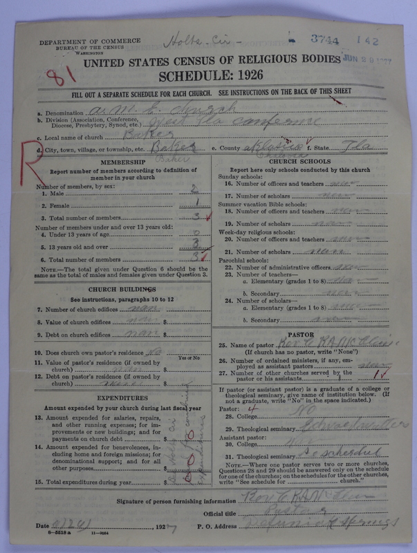 Scan of African Methodist Episcopal Church: 3744