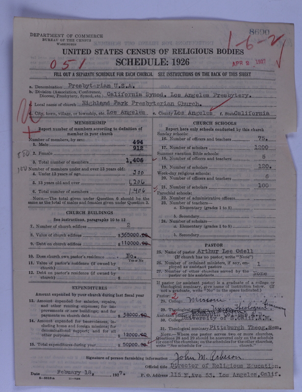 Scan of Presbyterian Church in the United States of America: 8690