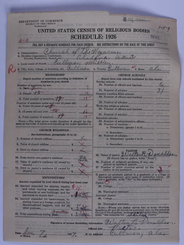 Scan of Church of the Nazarene: 802