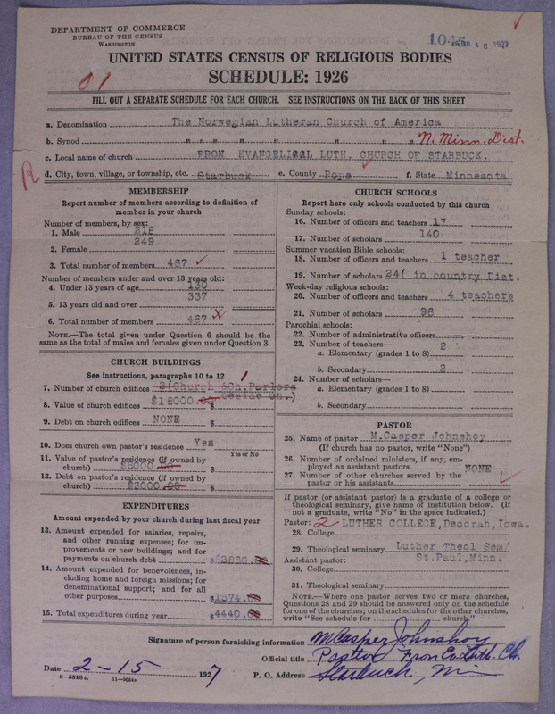 Scan of Norwegian Lutheran Church of America: 1045