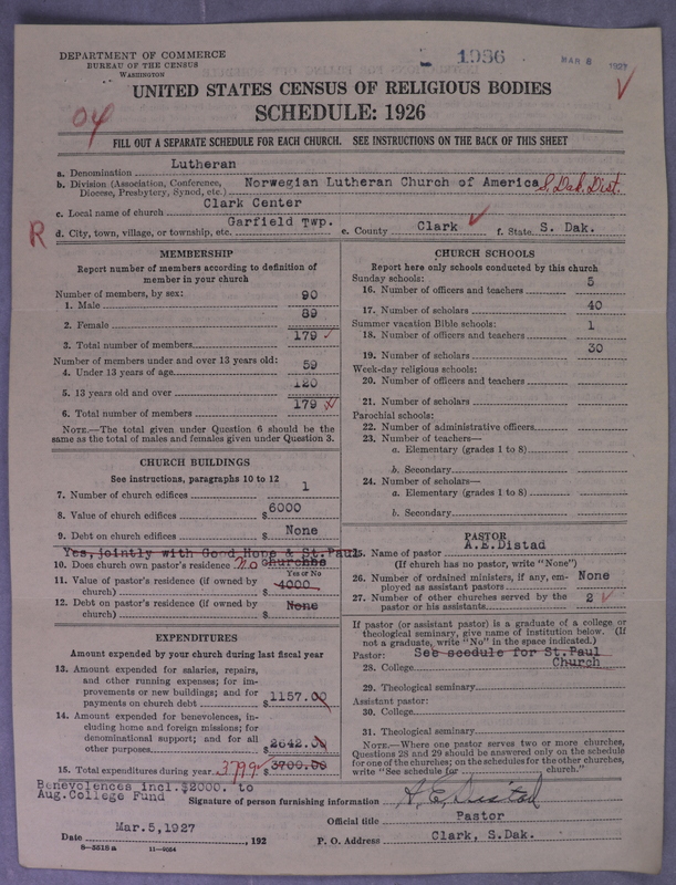Scan of Norwegian Lutheran Church of America: 1986