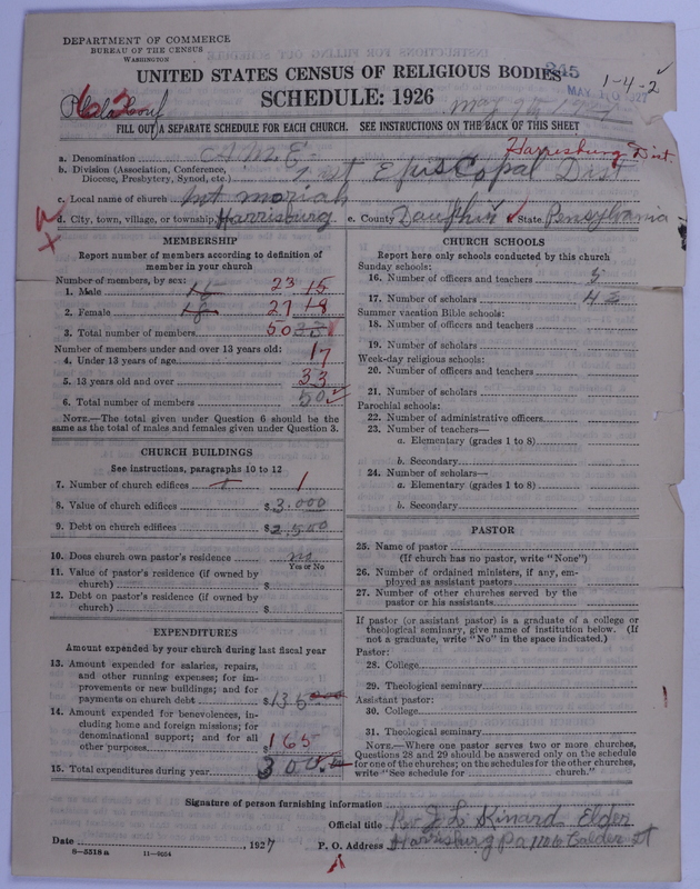 Scan of African Methodist Episcopal Church: 245