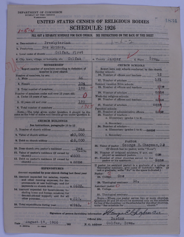 Scan of Presbyterian Church in the United States of America: 4834