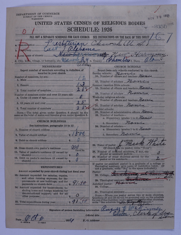 Scan of Presbyterian Church in the United States: 2350