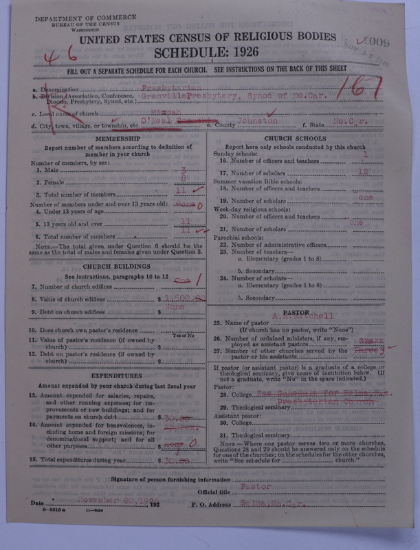 Scan of Presbyterian Church in the United States: 1009
