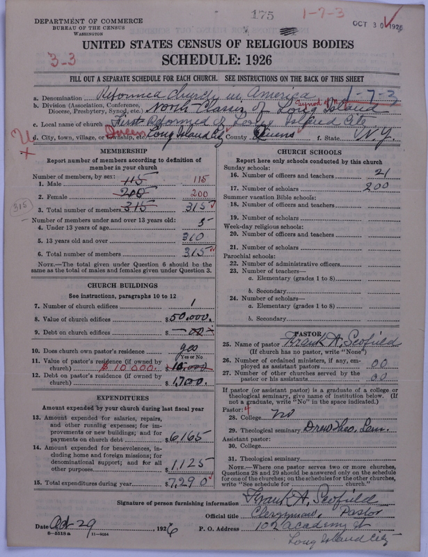 Scan of Reformed Church in America: 175