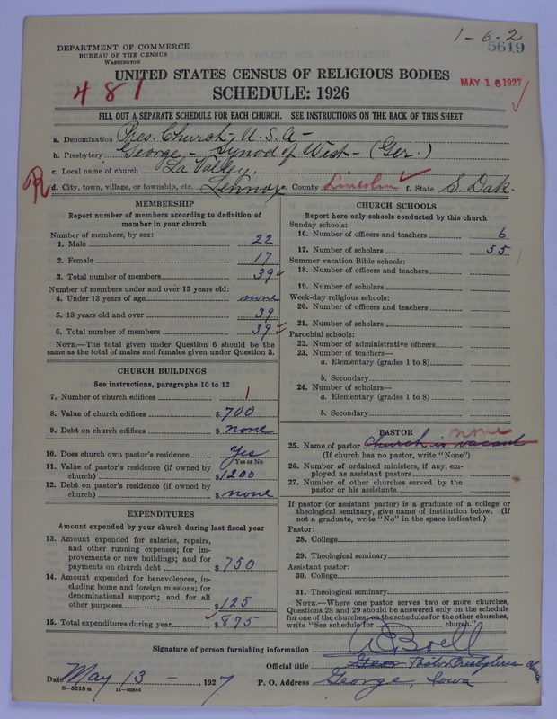Scan of Presbyterian Church in the United States of America: 5619