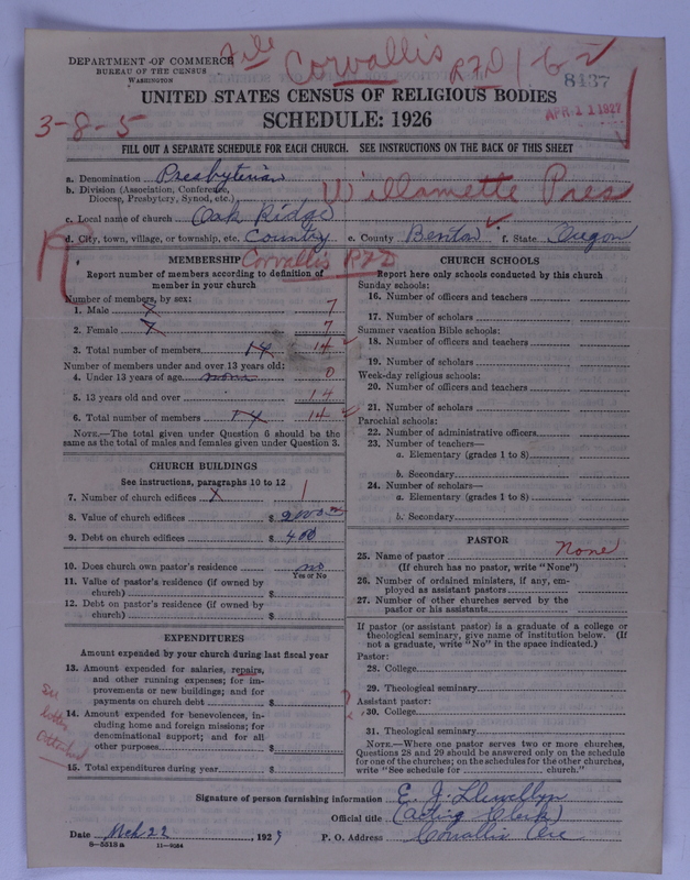 Scan of Presbyterian Church in the United States of America: 8437