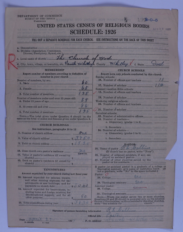 Scan of Church of God (Headquarters, Anderson, Ind.): 199