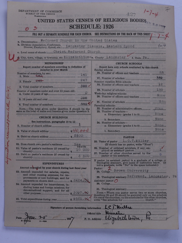 Scan of Reformed Church in the United States: 427
