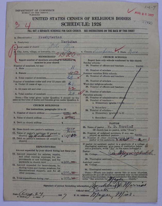 Scan of Presbyterian Church in the United States: 2760