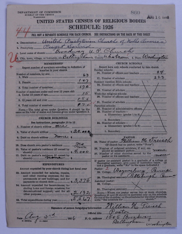 Scan of United Presbyterian Church of North America: 860