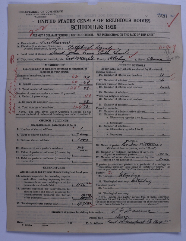 Scan of United Lutheran Church in America: 520