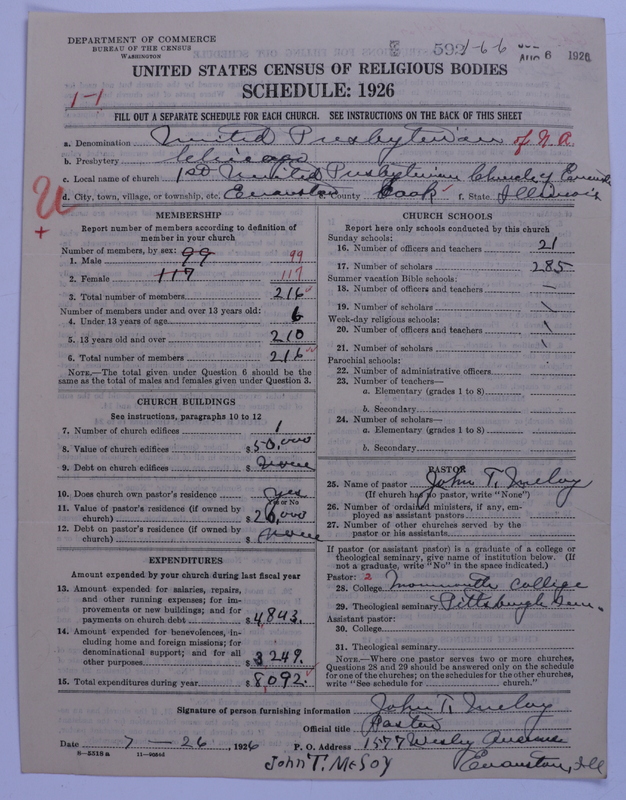Scan of United Presbyterian Church of North America: 592