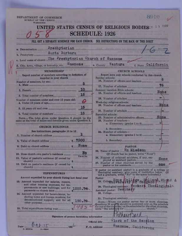 Scan of Presbyterian Church in the United States of America: 8910