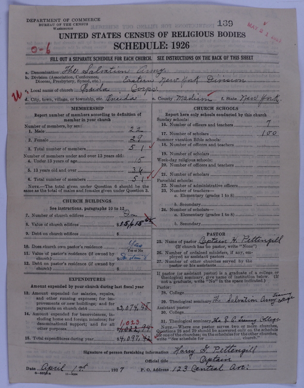 Scan of Salvation Army: 139