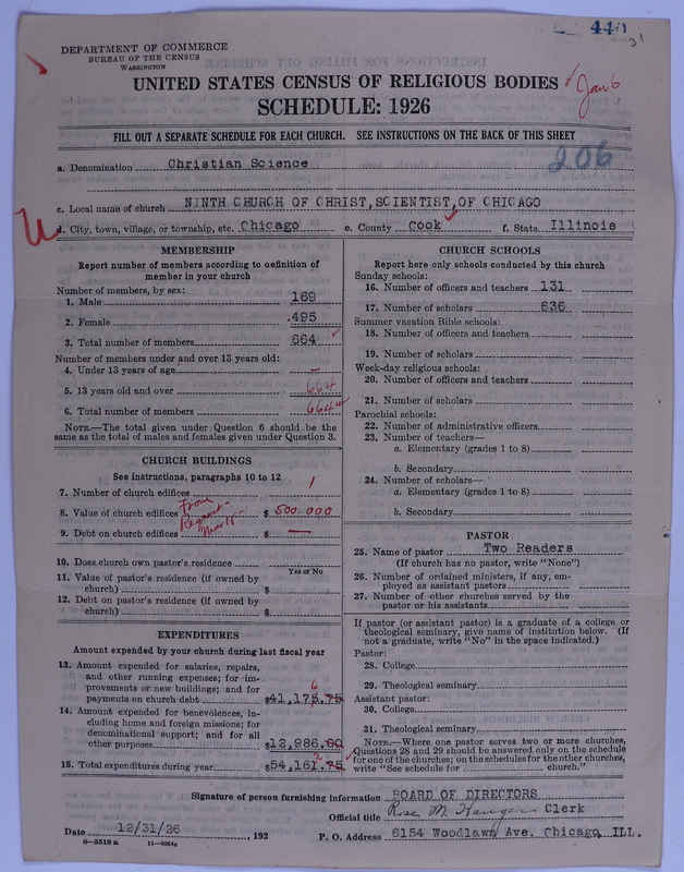 Scan of Church of Christ, Scientist: 440