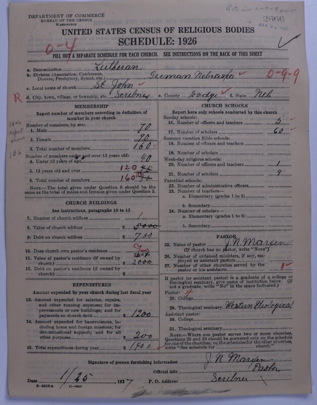 Scan of United Lutheran Church in America: 2666