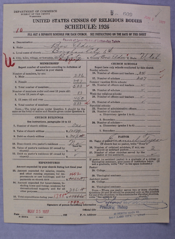 Scan of Church of Jesus Christ of Latter-day Saints: 609