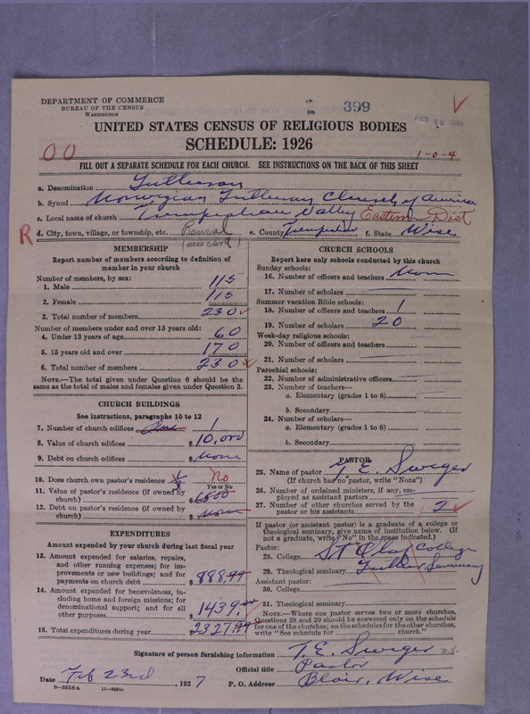Scan of Norwegian Lutheran Church of America: 399