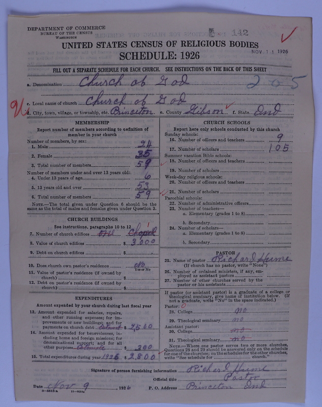 Scan of Church of God (Headquarters, Anderson, Ind.): 142