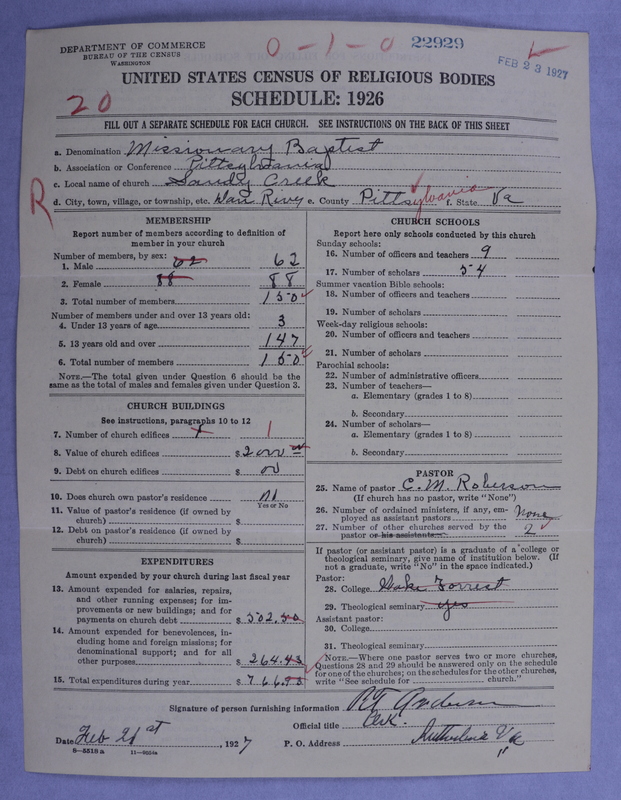 Scan of Southern Baptist Convention: 22929