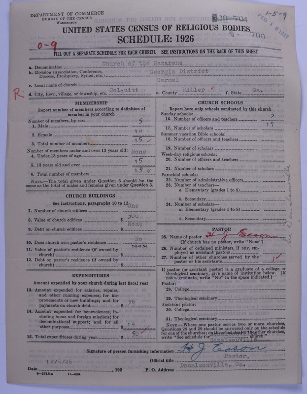 Scan of Church of the Nazarene: 700