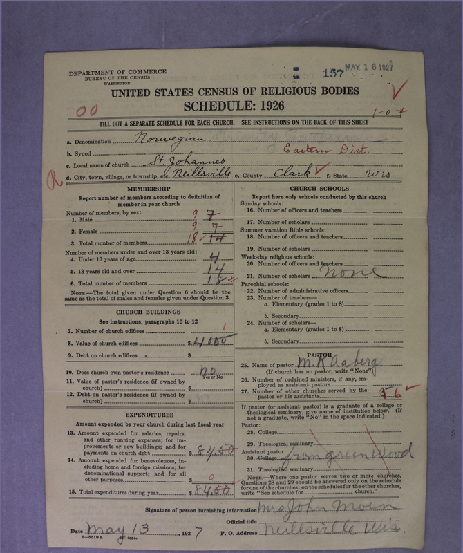 Scan of Norwegian Lutheran Church of America: 157