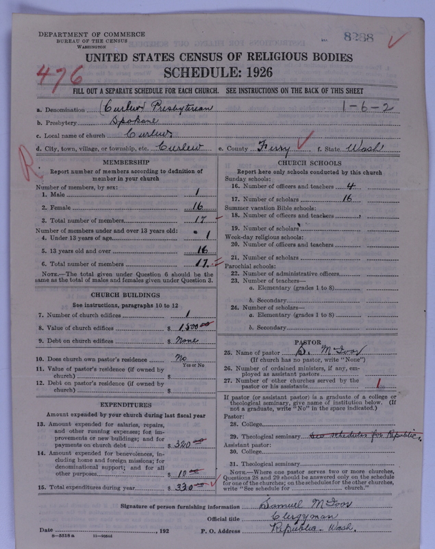 Scan of Presbyterian Church in the United States of America: 8288