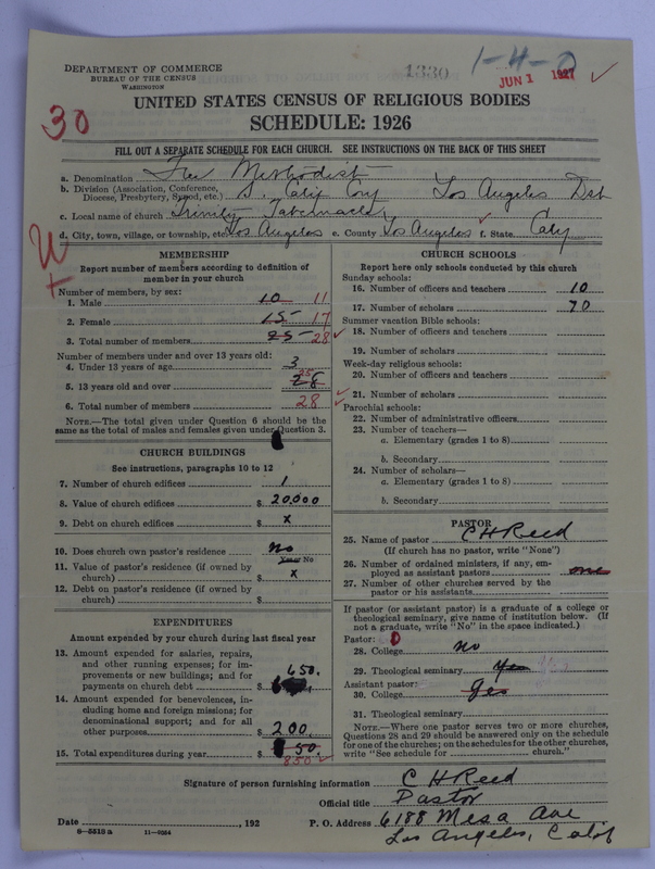 Scan of Free Methodist Church of North America: 1330