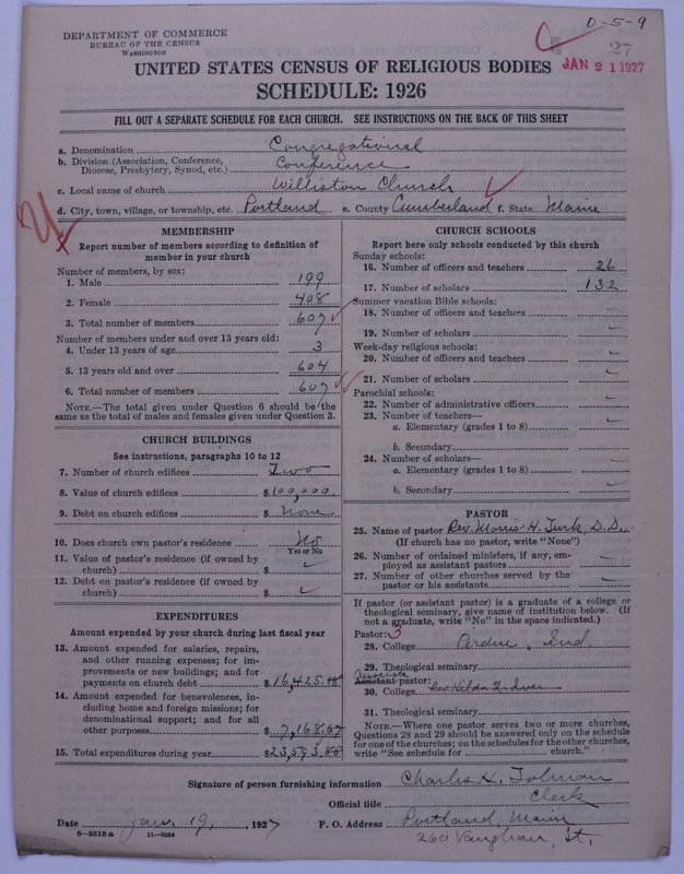 Scan of Congregational Churches: 27