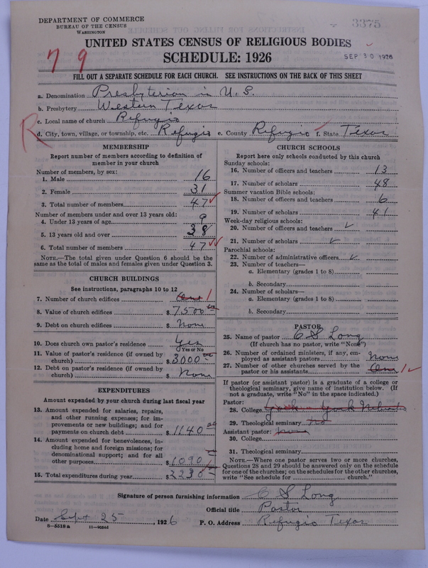 Scan of Presbyterian Church in the United States: 3375