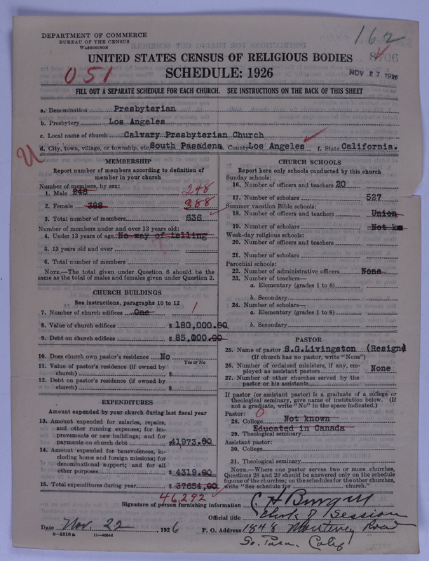 Scan of Presbyterian Church in the United States of America: 8706
