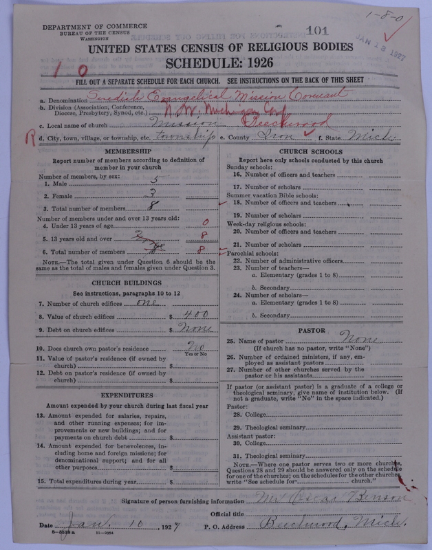 Scan of Swedish Evangelical Mission Covenant of America: 101