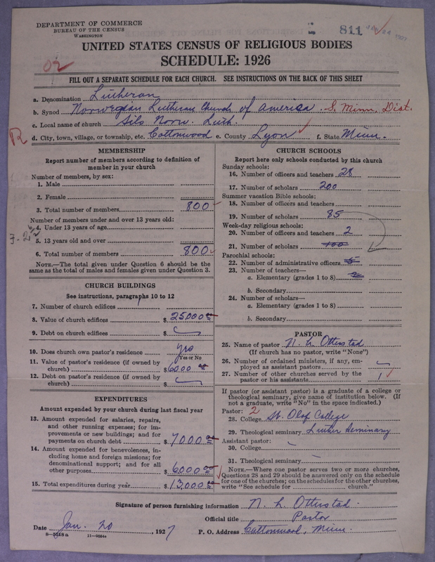 Scan of Norwegian Lutheran Church of America: 811
