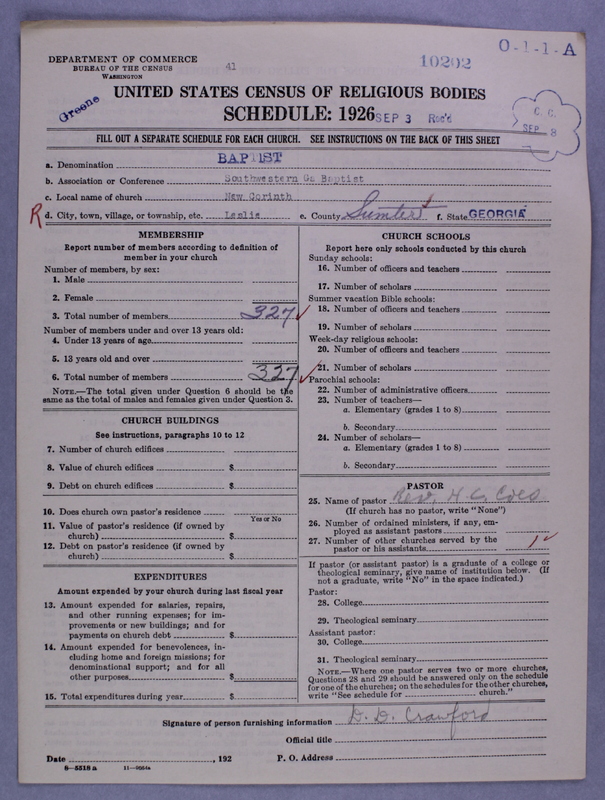 Scan of Negro Baptists: 10202