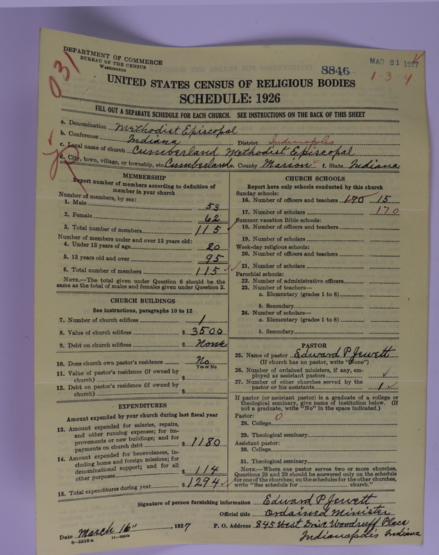 Scan of Methodist Episcopal Church: 8846