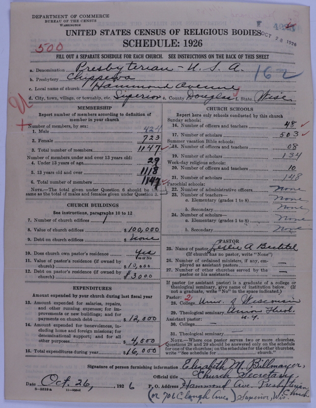 Scan of Presbyterian Church in the United States of America: 4223