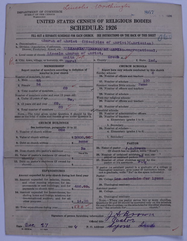 Scan of Disciples of Christ: 867
