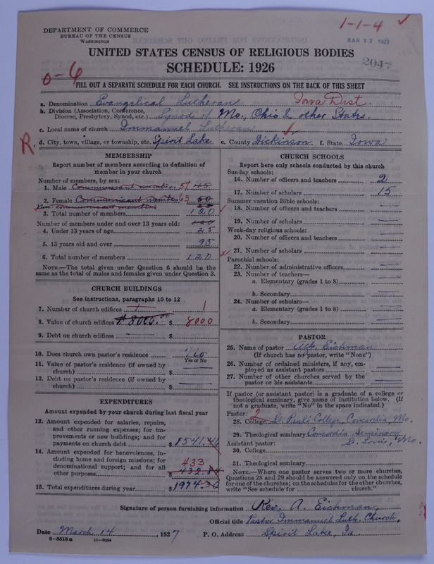 Scan of Evangelical Lutheran Synodical Conference of America: Evangelical Lutheran Synod of Missouri, Ohio, and Other States: 2047