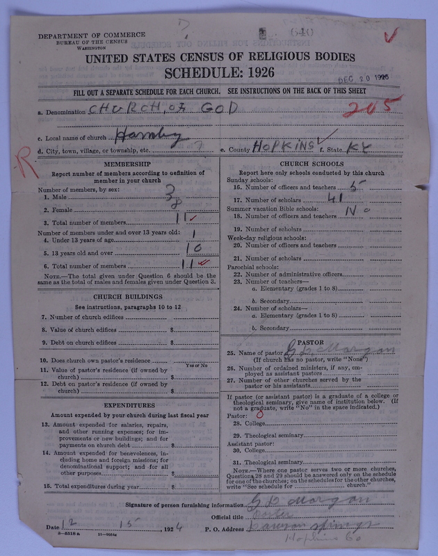 Scan of Church of God (Headquarters, Anderson, Ind.): 640